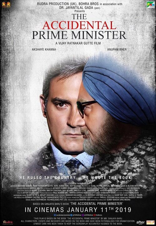 Смотреть фильм Премьер-министр по случайности / The Accidental Prime Minister (2019) онлайн в хорошем качестве HDRip