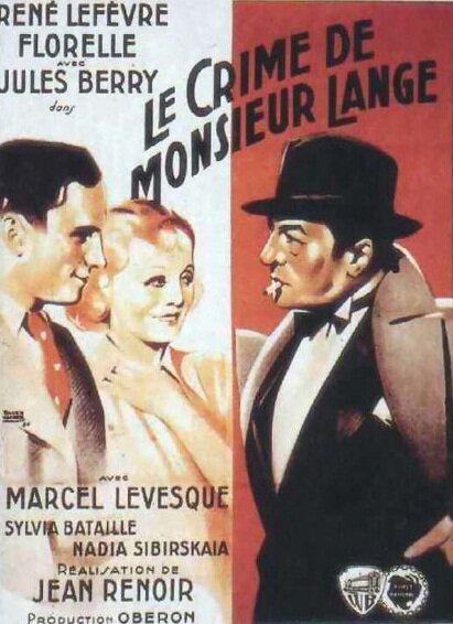 Смотреть фильм Преступление господина Ланжа / Le crime de monsieur Lange (1935) онлайн в хорошем качестве SATRip