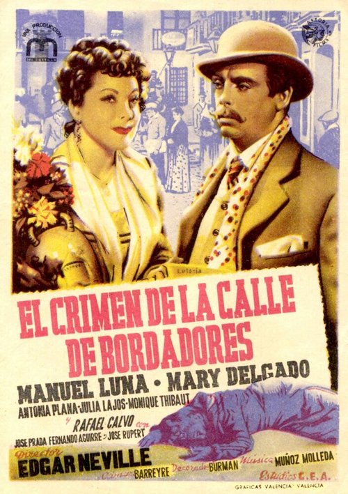 Смотреть фильм Преступление на улице Бордадорес / El crimen de la calle de Bordadores (1946) онлайн в хорошем качестве SATRip