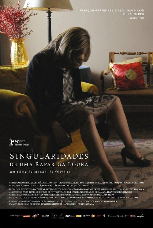 Смотреть фильм Причуды одной блондинки / Singularidades de uma Rapariga Loura (2009) онлайн в хорошем качестве HDRip