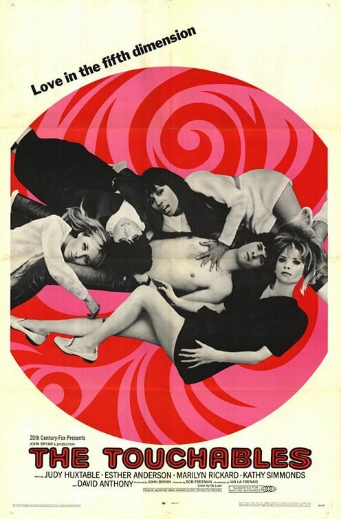 Смотреть фильм Прикасаемые / The Touchables (1968) онлайн в хорошем качестве SATRip