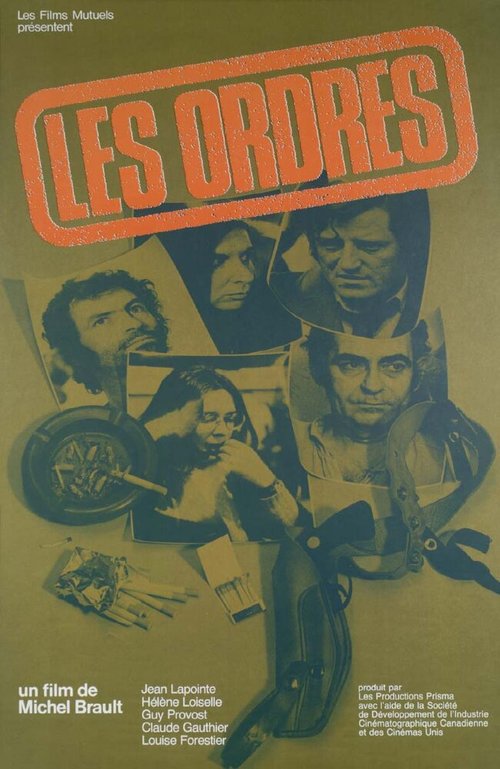 Смотреть фильм Приказы / Les ordres (1974) онлайн в хорошем качестве SATRip