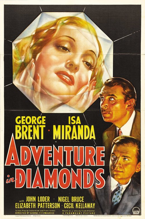 Смотреть фильм Приключение бриллиантов / Adventure in Diamonds (1940) онлайн в хорошем качестве SATRip