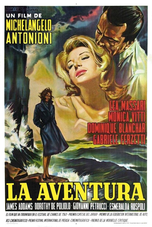 Смотреть фильм Приключение / L'avventura (1960) онлайн в хорошем качестве SATRip