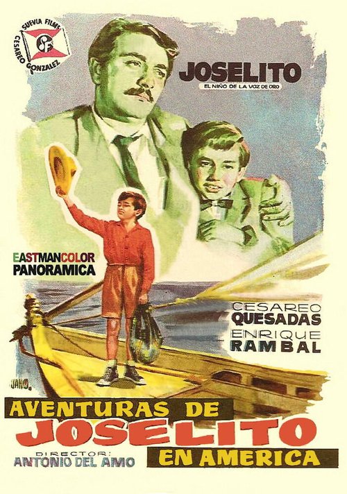 Смотреть фильм Приключения Хоселито в Америке / Aventuras de Joselito y Pulgarcito (1960) онлайн в хорошем качестве SATRip