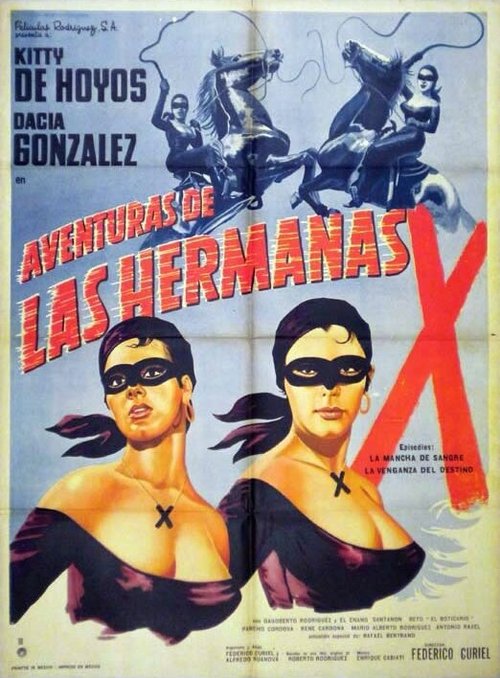Смотреть фильм Приключения сестер / Aventuras de las hermanas X (1963) онлайн в хорошем качестве SATRip