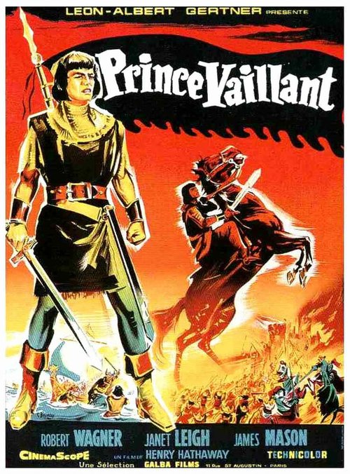 Смотреть фильм Принц Валиант / Prince Valiant (1954) онлайн в хорошем качестве SATRip