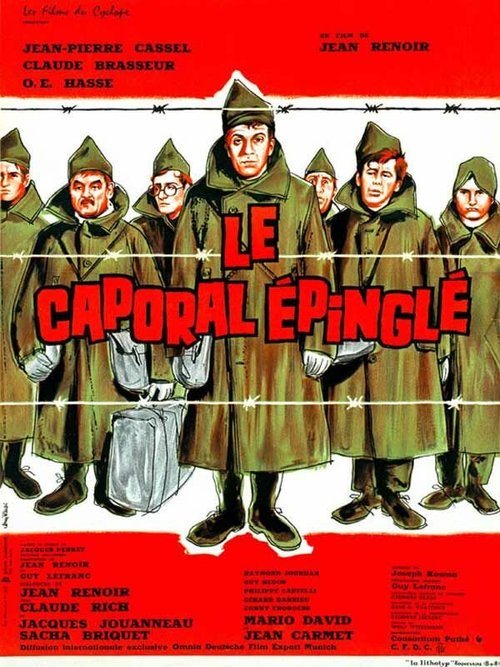 Смотреть фильм Пришпиленный капрал / Le caporal épinglé (1962) онлайн в хорошем качестве SATRip
