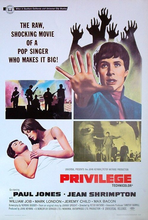 Смотреть фильм Привилегия / Privilege (1967) онлайн в хорошем качестве SATRip
