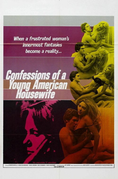 Смотреть фильм Признание молодой домохозяйки / Confessions of a Young American Housewife (1974) онлайн в хорошем качестве SATRip