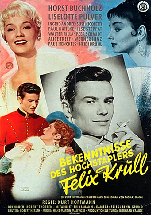Смотреть фильм Признания авантюриста Феликса Круля / Bekenntnisse des Hochstaplers Felix Krull (1957) онлайн в хорошем качестве SATRip