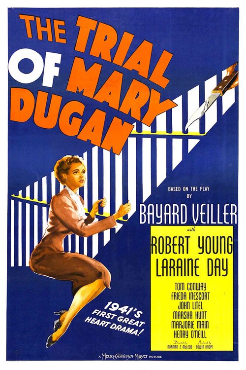 Смотреть фильм Процесс Мари Дуган / The Trial of Mary Dugan (1941) онлайн в хорошем качестве SATRip
