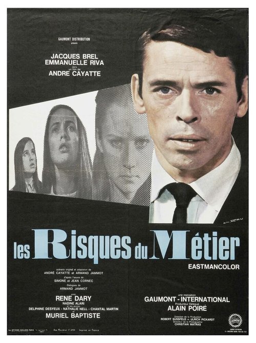 Смотреть фильм Профессиональный риск / Les risques du métier (1967) онлайн в хорошем качестве SATRip