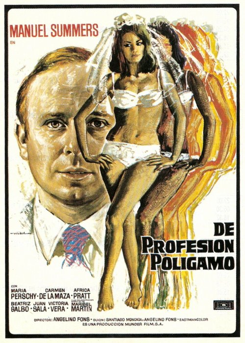 Смотреть фильм Профессия: многоженец / De profesión: polígamo (1975) онлайн в хорошем качестве SATRip