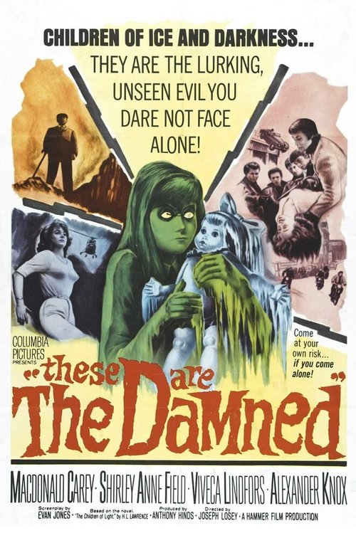 Смотреть фильм Проклятые / The Damned (1962) онлайн в хорошем качестве SATRip