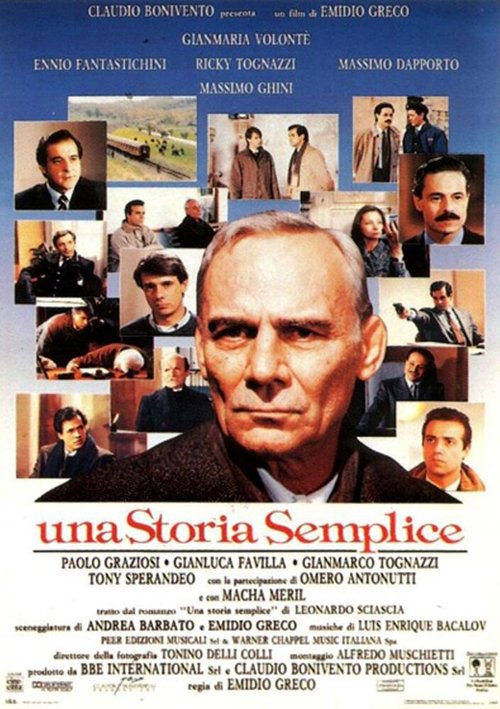 Смотреть фильм Простая история / Una storia semplice (1991) онлайн в хорошем качестве HDRip