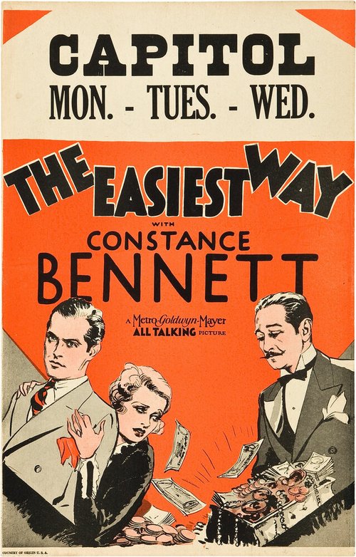 Смотреть фильм Простейший способ / The Easiest Way (1931) онлайн в хорошем качестве SATRip