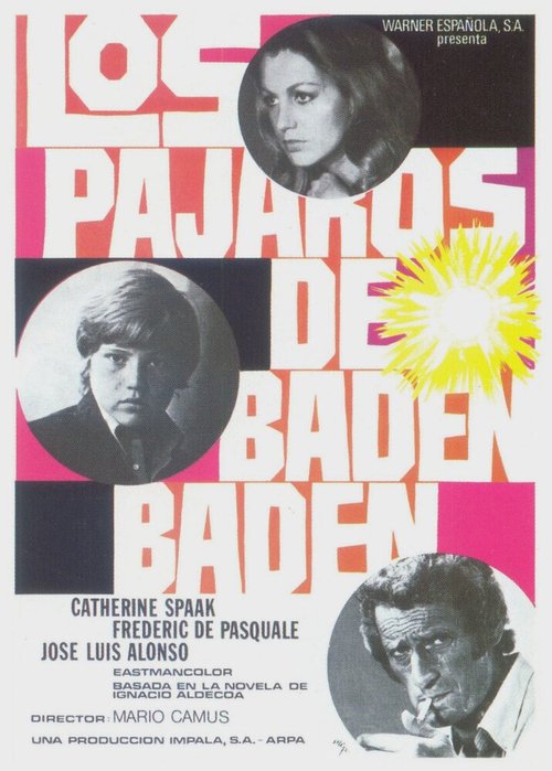 Смотреть фильм Пташки Баден-Бадена / Los pájaros de Baden-Baden (1975) онлайн в хорошем качестве SATRip