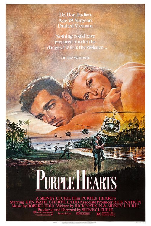 Смотреть фильм Пурпурные сердца / Purple Hearts (1984) онлайн в хорошем качестве SATRip