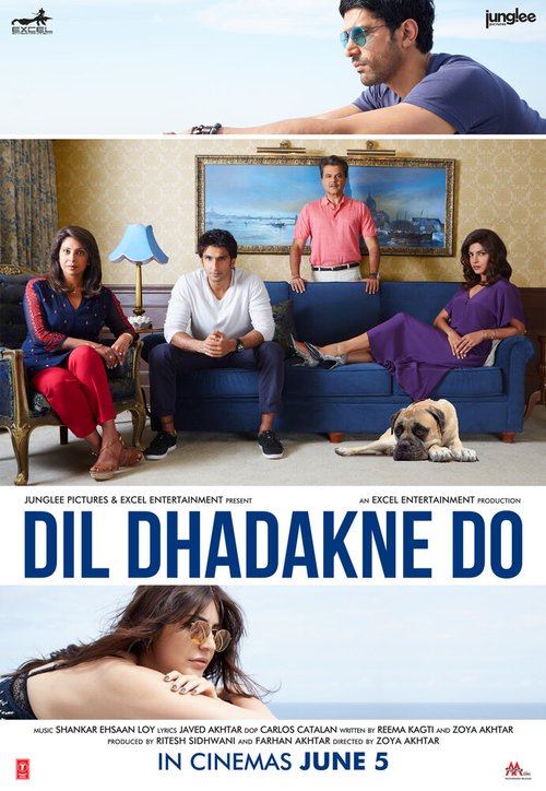Смотреть фильм Пусть сердце бьётся / Dil Dhadakne Do (2015) онлайн в хорошем качестве HDRip