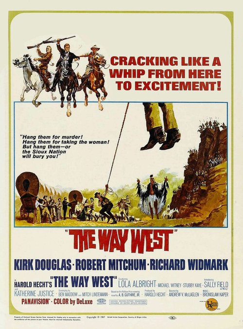 Смотреть фильм Путь на Запад / The Way West (1967) онлайн в хорошем качестве SATRip