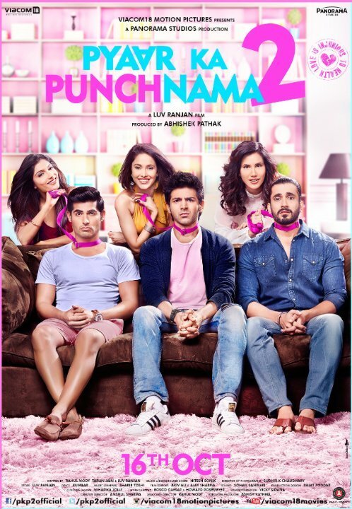 Смотреть фильм Pyaar Ka Punchnama 2 (2015) онлайн в хорошем качестве HDRip