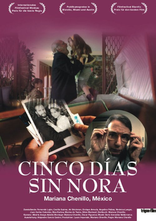 Смотреть фильм Пять дней без Норы / Cinco días sin Nora (2008) онлайн в хорошем качестве HDRip