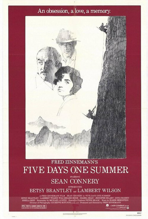 Смотреть фильм Пять дней лета / Five Days One Summer (1982) онлайн в хорошем качестве SATRip