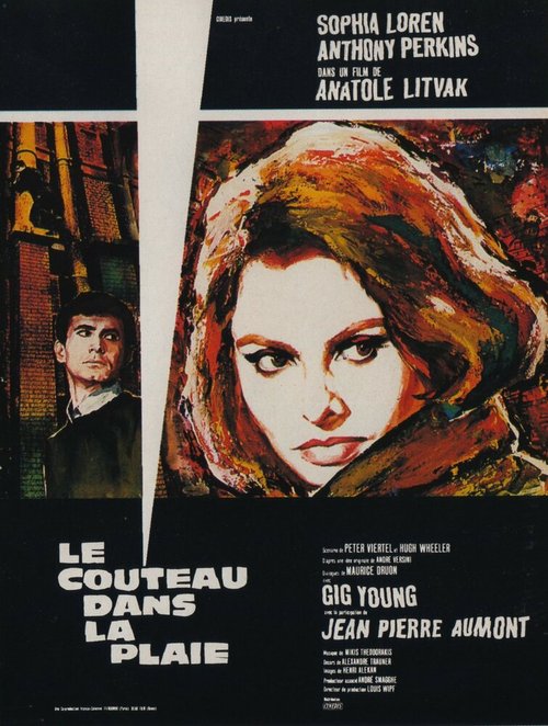 Смотреть фильм Пять миль до полуночи / Le couteau dans la plaie (1962) онлайн в хорошем качестве SATRip