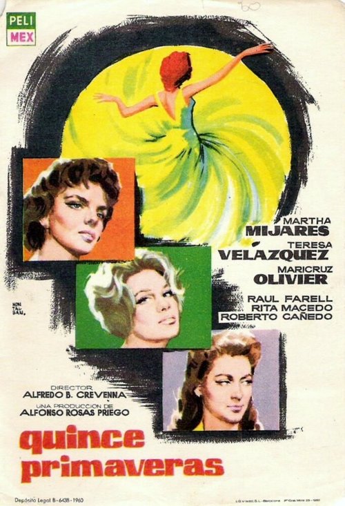 Смотреть фильм Пятнадцатилетняя / Quinceañera (1960) онлайн в хорошем качестве SATRip