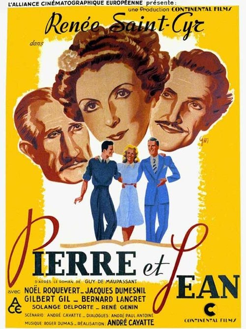 Смотреть фильм Пьер и Жан / Pierre et Jean (1943) онлайн в хорошем качестве SATRip