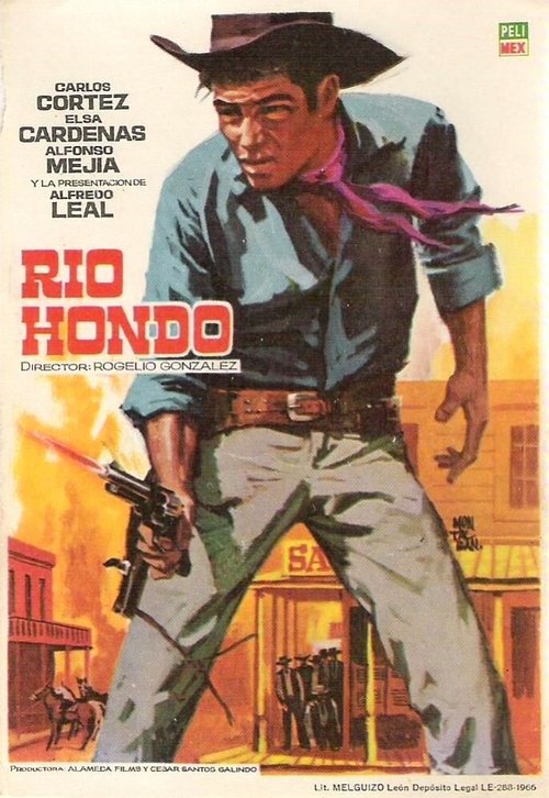 Смотреть фильм Río Hondo (1965) онлайн в хорошем качестве SATRip