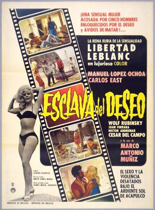 Смотреть фильм Рабыня желания / Esclava del deseo (1968) онлайн в хорошем качестве SATRip
