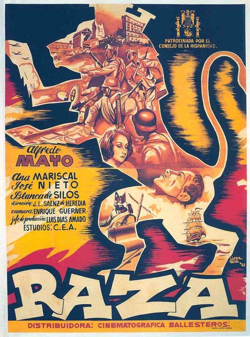 Смотреть фильм Раса / Raza (1942) онлайн в хорошем качестве SATRip