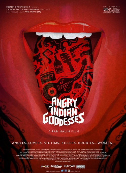 Смотреть фильм Рассерженные индийские богини / Angry Indian Goddesses (2015) онлайн в хорошем качестве HDRip