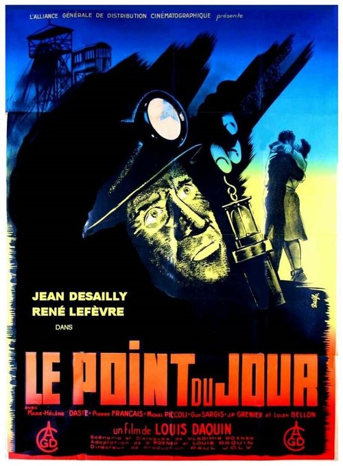 Смотреть фильм Рассвет / Le point du jour (1949) онлайн в хорошем качестве SATRip