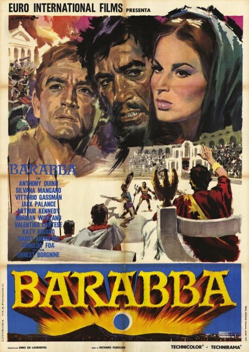 Смотреть фильм Разбойник Варавва / Barabbas (1961) онлайн в хорошем качестве SATRip