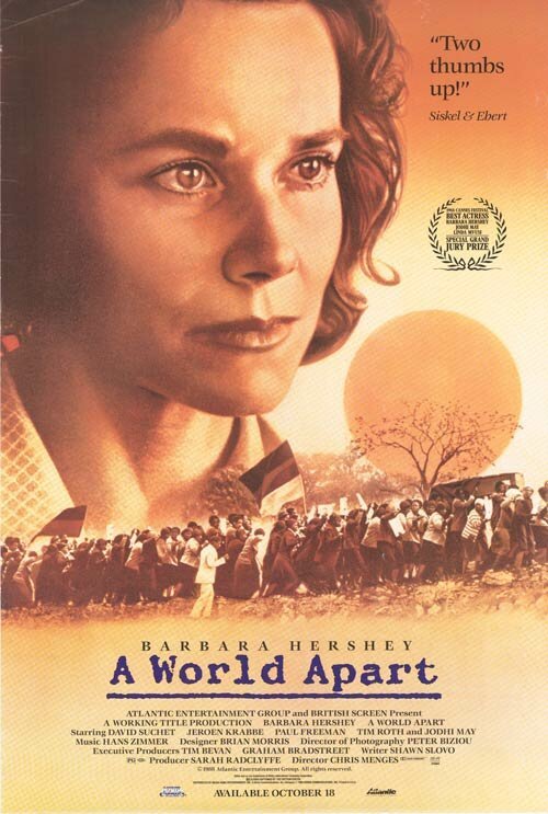 Смотреть фильм Разделенный мир / A World Apart (1988) онлайн в хорошем качестве SATRip