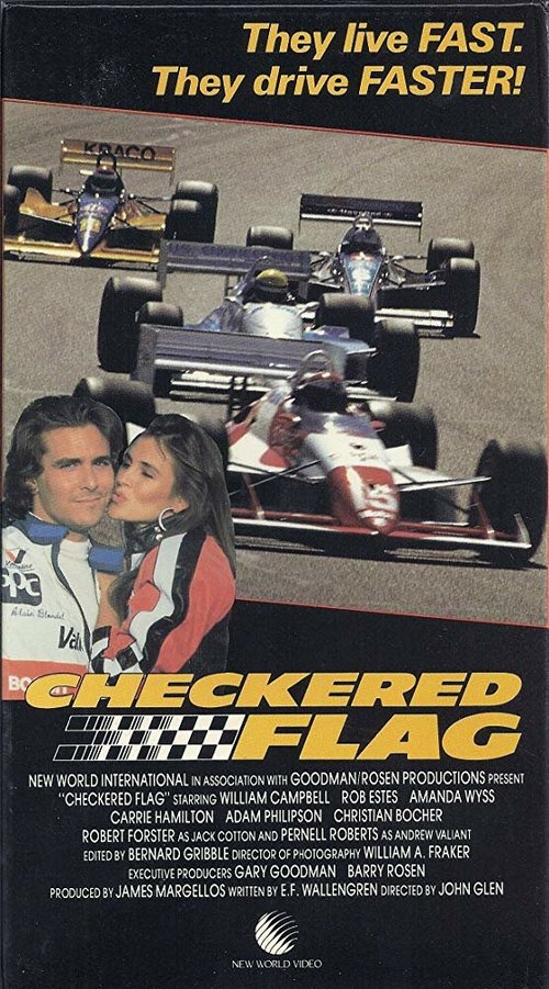 Смотреть фильм Разноцветный флаг / Checkered Flag (1991) онлайн в хорошем качестве HDRip