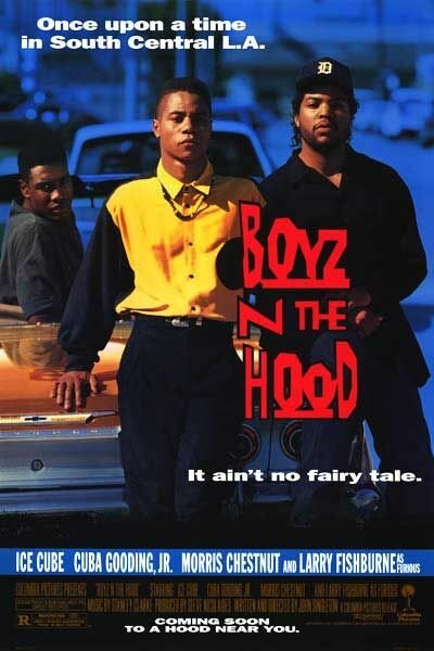 Смотреть фильм Ребята с улицы / Boyz n the Hood (1991) онлайн в хорошем качестве HDRip