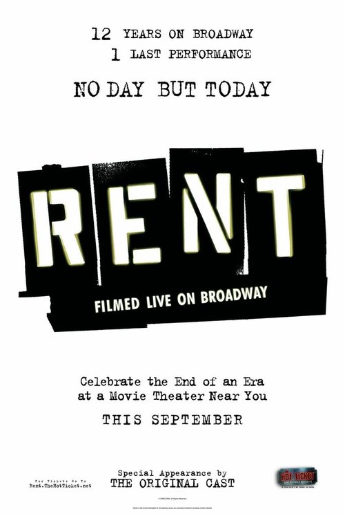 Смотреть фильм Рент на Бродвее / Rent: Filmed Live on Broadway (2008) онлайн в хорошем качестве HDRip
