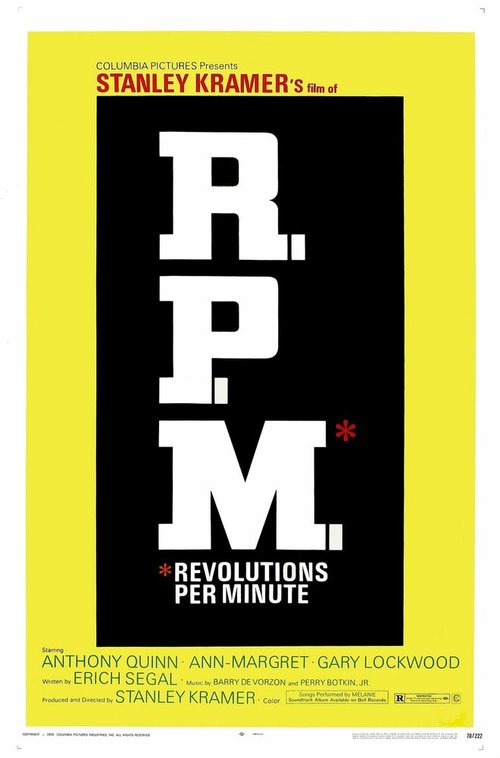 Смотреть фильм Революция в минуту / R.P.M. (1970) онлайн в хорошем качестве SATRip
