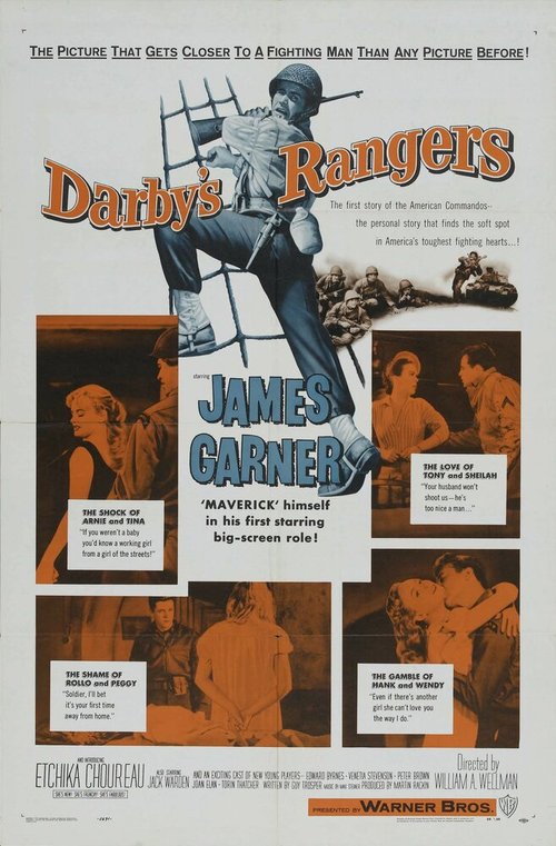 Смотреть фильм Рейнджеры Дэрби / Darby's Rangers (1958) онлайн в хорошем качестве SATRip
