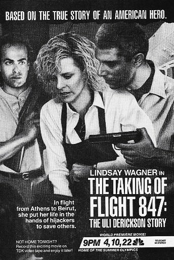 Смотреть фильм Рейс / The Taking of Flight 847: The Uli Derickson Story (1988) онлайн в хорошем качестве SATRip