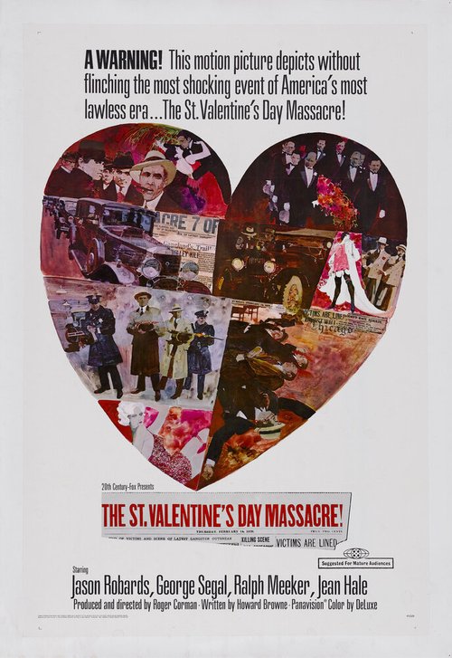 Смотреть фильм Резня в День святого Валентина / The St. Valentine's Day Massacre (1967) онлайн в хорошем качестве SATRip