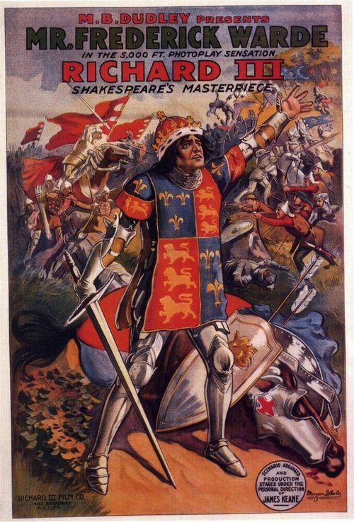 Смотреть фильм Ричард III / Richard III (1912) онлайн в хорошем качестве SATRip