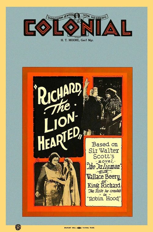Смотреть фильм Ричард Львиное Сердце / Richard the Lion-Hearted (1923) онлайн в хорошем качестве SATRip