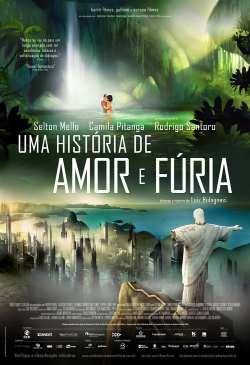 Смотреть фильм Рио 2096: Любовь и ярость / Uma História de Amor e Fúria (2013) онлайн в хорошем качестве HDRip