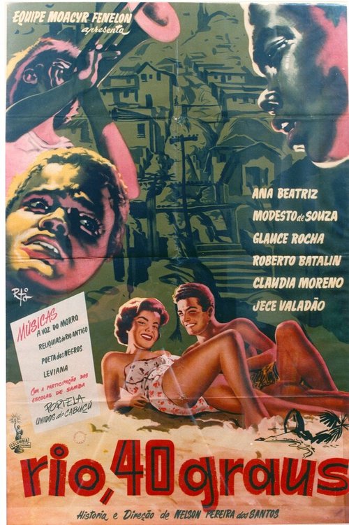 Смотреть фильм Рио, 40 градусов / Rio 40 Graus (1955) онлайн в хорошем качестве SATRip
