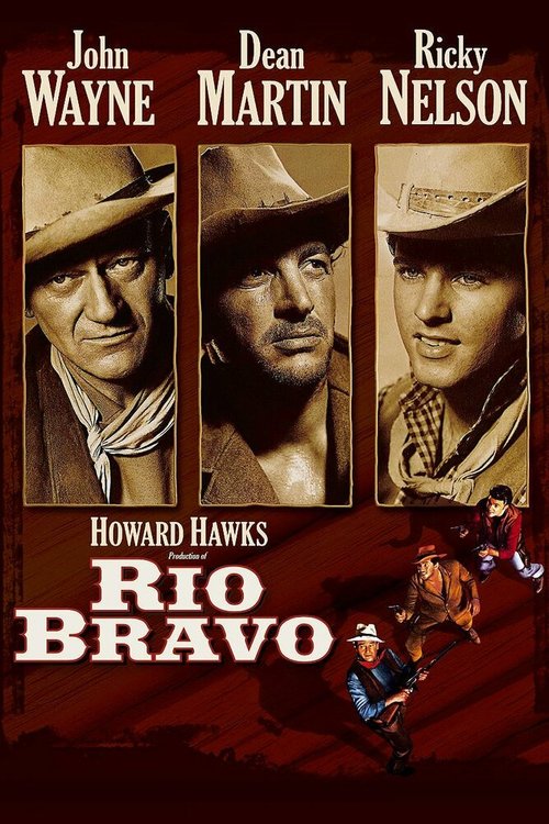 Смотреть фильм Рио Браво / Rio Bravo (1958) онлайн в хорошем качестве SATRip